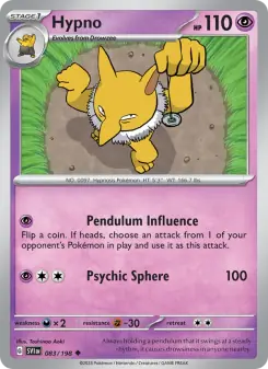 Hypno (Scarlet & Violet 083/198)