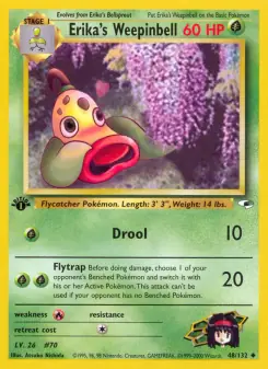 Erika's Weepinbell (Gym Heroes 48/132)
