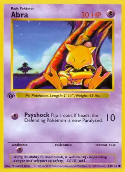 Abra (Base Set 43/102)