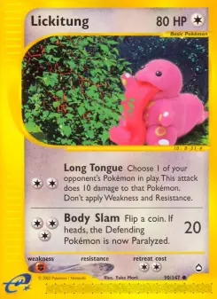 Lickitung (Aquapolis 90/147)