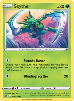 Scyther (Rebel Clash 4/192)