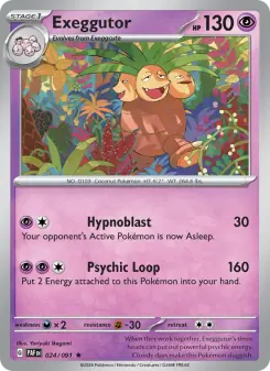 Exeggutor (Paldean Fates 024/91)