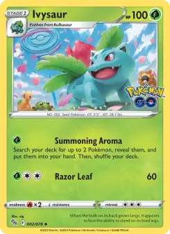 Ivysaur (Pokémon GO 002/78)