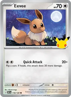 Eevee (30th Celebration 118/128)