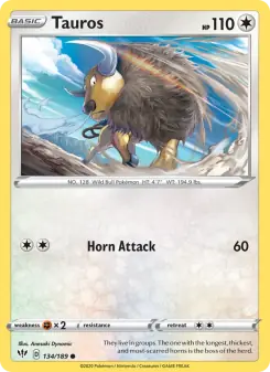 Tauros (Darkness Ablaze 134/189)