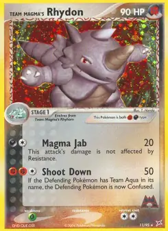 Team Magma's Rhydon (Team Magma vs Team Aqua 11/95)