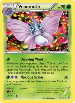 Venomoth (Phantom Forces 2/119)