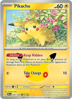 Pikachu (30th Celebration 033/128)