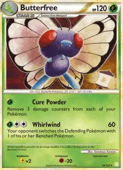 Butterfree (HeartGold SoulSilver 16/123)