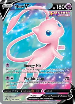 Mew V (Fusion Strike 250/264)