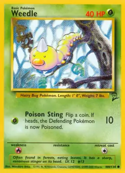 Weedle (Base Set 2 100/130)