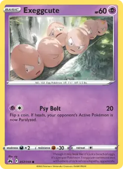 Exeggcute (Crown Zenith 057/159)