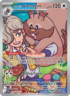 Arven’s Greedent (Destined Rivals 205/182)