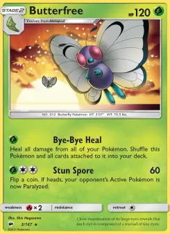 Butterfree (Burning Shadows 3/147)