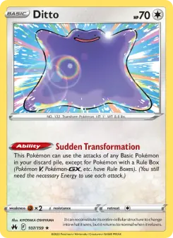 Ditto (Crown Zenith 107/159)