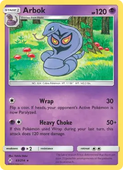 Arbok (Unbroken Bonds 63/214)