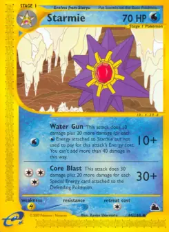 Starmie (Skyridge 44/144)