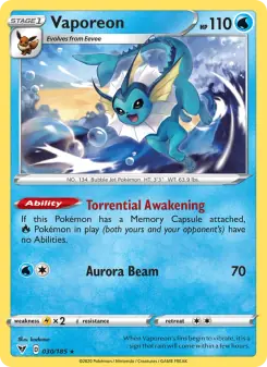 Vaporeon (Vivid Voltage 30/185)