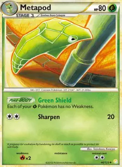 Metapod (HeartGold SoulSilver 46/123)