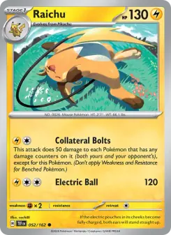 Raichu (Temporal Forces 052/162)