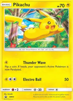Pikachu (SM Black Star Promos SM04)