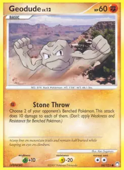 Geodude (Mysterious Treasures 84/123)