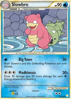 Slowbro (HeartGold SoulSilver 52/123)