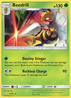 Beedrill (Team Up 5/181)