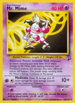 Mr. Mime (Base Set 2 27/130)