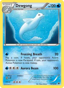 Dewgong (Fates Collide 16/124)