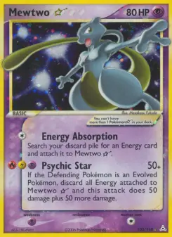 Mewtwo Star (Holon Phantoms 103/110)