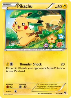 Pikachu (Furious Fists 27/111)