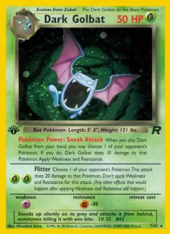 Dark Golbat (Team Rocket 7/82)