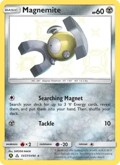 Magnemite (Hidden Fates Shiny Vault SV27)