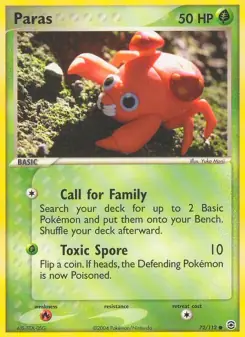 Paras (FireRed & LeafGreen 72/112)