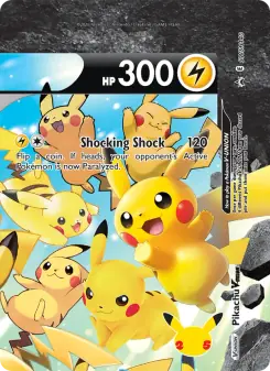 Pikachu V-UNION (SWSH Black Star Promos SWSH140)