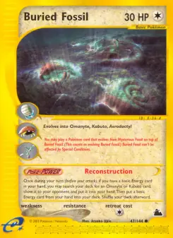 Buried Fossil (Skyridge 47/144)