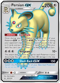 Persian GX (Unbroken Bonds 207/214)