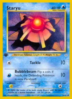 Staryu (Neo Revelation 56/64)
