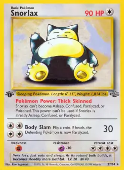 Snorlax (Jungle 27/64)