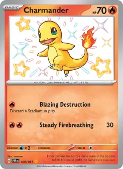 Charmander (Paldean Fates 109/91)