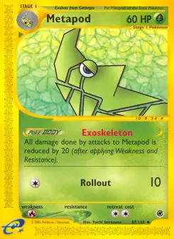 Metapod (Expedition Base Set 87/165)