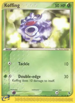 Koffing (Ruby & Sapphire 54/109)