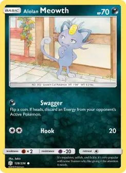 Alolan Meowth (Cosmic Eclipse 128/236)