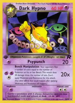 Dark Hypno (Team Rocket 26/82)