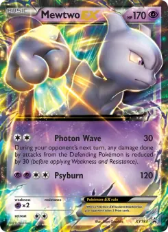 Mewtwo-EX (XY Black Star Promos XY183)