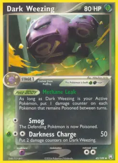 Dark Weezing (Team Rocket Returns 42/109)