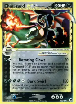 Charizard ☆ δ (Dragon Frontiers 100/101)