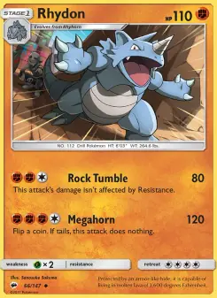 Rhydon (Burning Shadows 66/147)