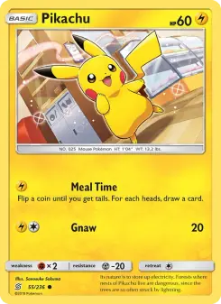 Pikachu (Unified Minds 55/236)